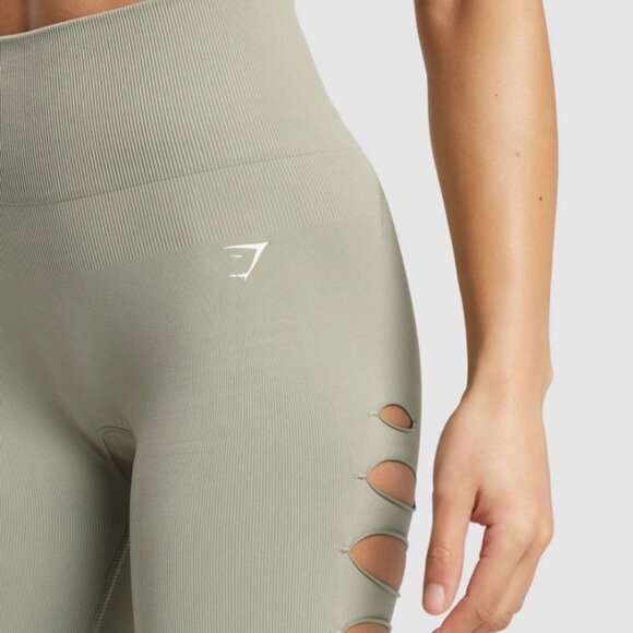 Gym Shark Gains Seamless Ripped Leggings - Picture 5 of 10